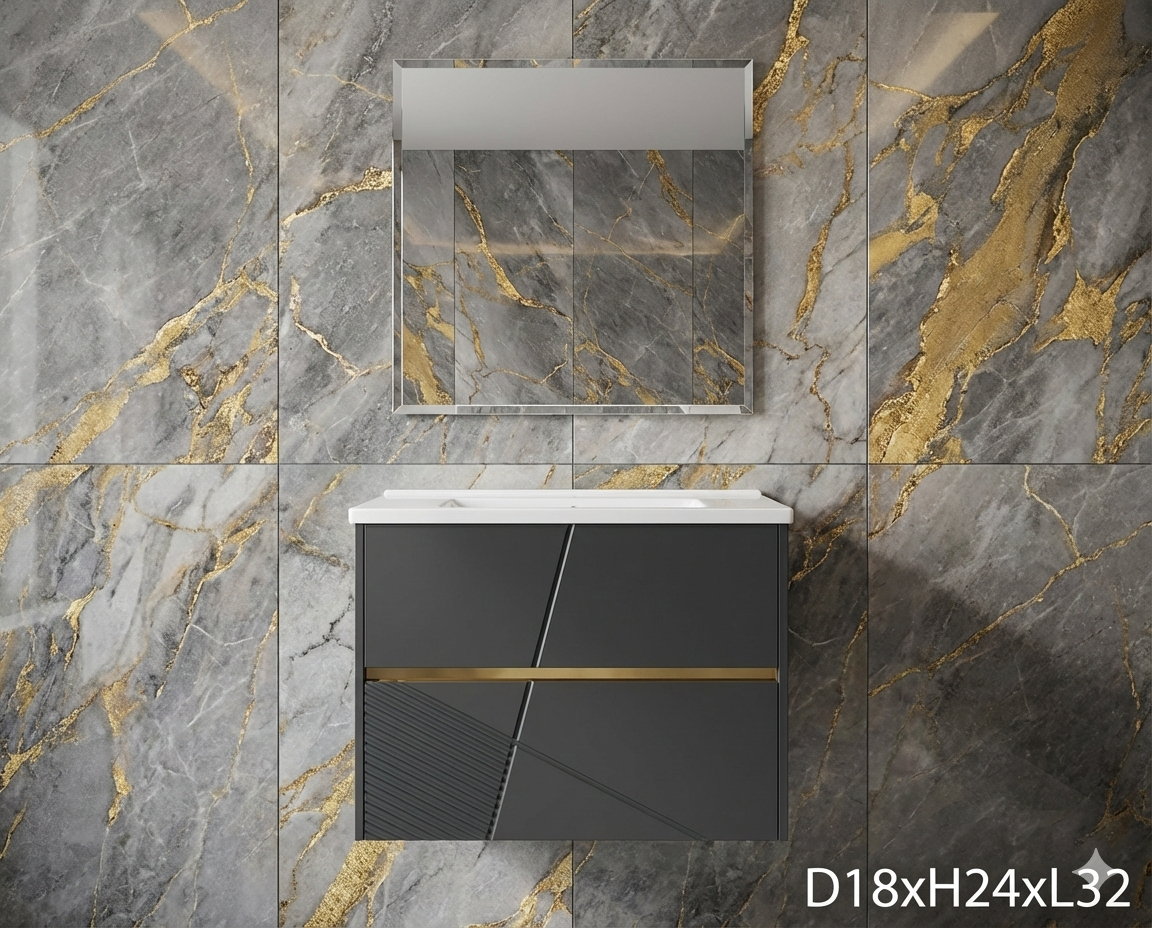 PVC BATH VANITY M-536