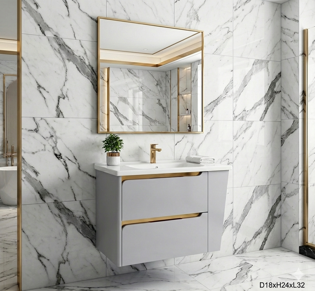 PVC BATH VANITY  M-538