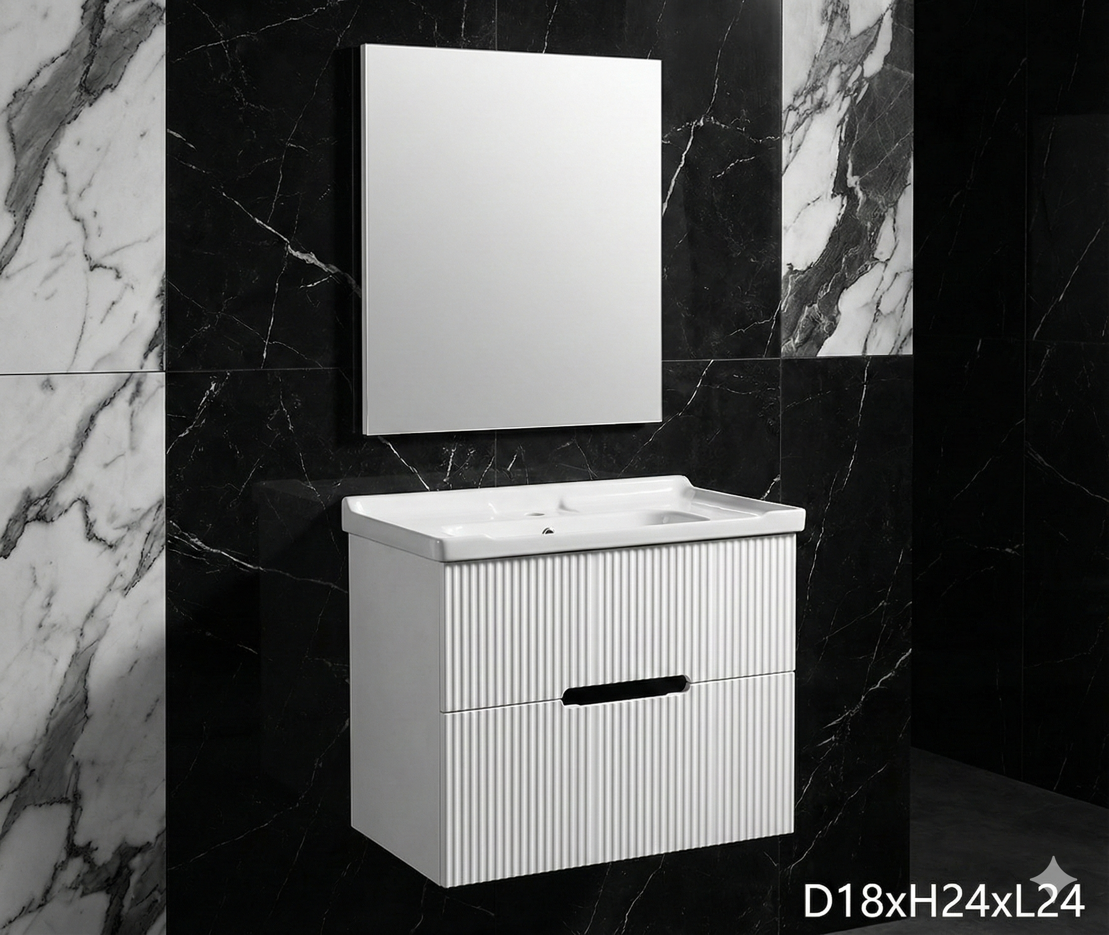 PVC BATH VANITY M-535