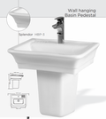 MSW  Wall hanging Basin Pedestal Splendor HBP-3