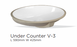 MSW Vanity Under Counter V-3