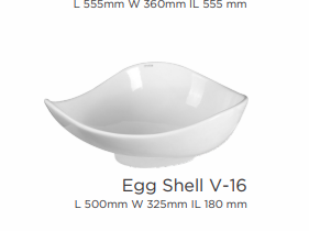 MSW Vanity Egg Shell V-16