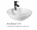 MSW Vanity Art Bowl V-11