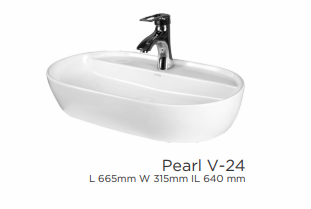 MSW Vanity Pearl V-24