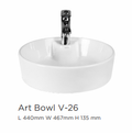 MSW Vanity Art Bowl V-26
