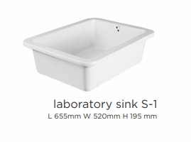 MSW Vanity laboratory sink S-1