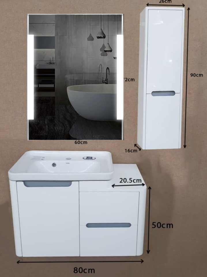 PVC BATH VANITY 9056