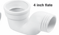 GENERAL ASIA P-TRAP 4 inch flat