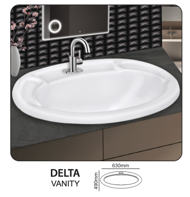 GENERAL ASIA DELTA VANITY