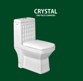 TIME SANITARY CRYSTAL COMMODE