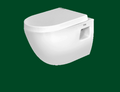 TIME SANITARY PEARL WALL HAND COMMODE