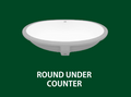 TIME SANITARY ROUND UNDER COUNTER BASIN