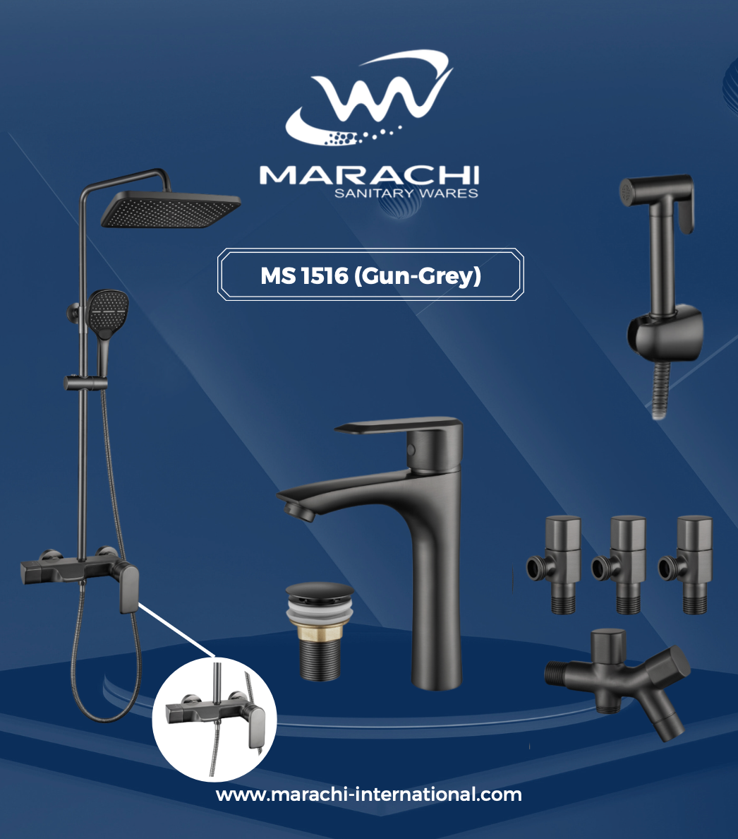 MARACHI MS 1516 (GUN-GREY)