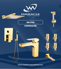 MARACHI MS 3738 CONCEALED GOLD